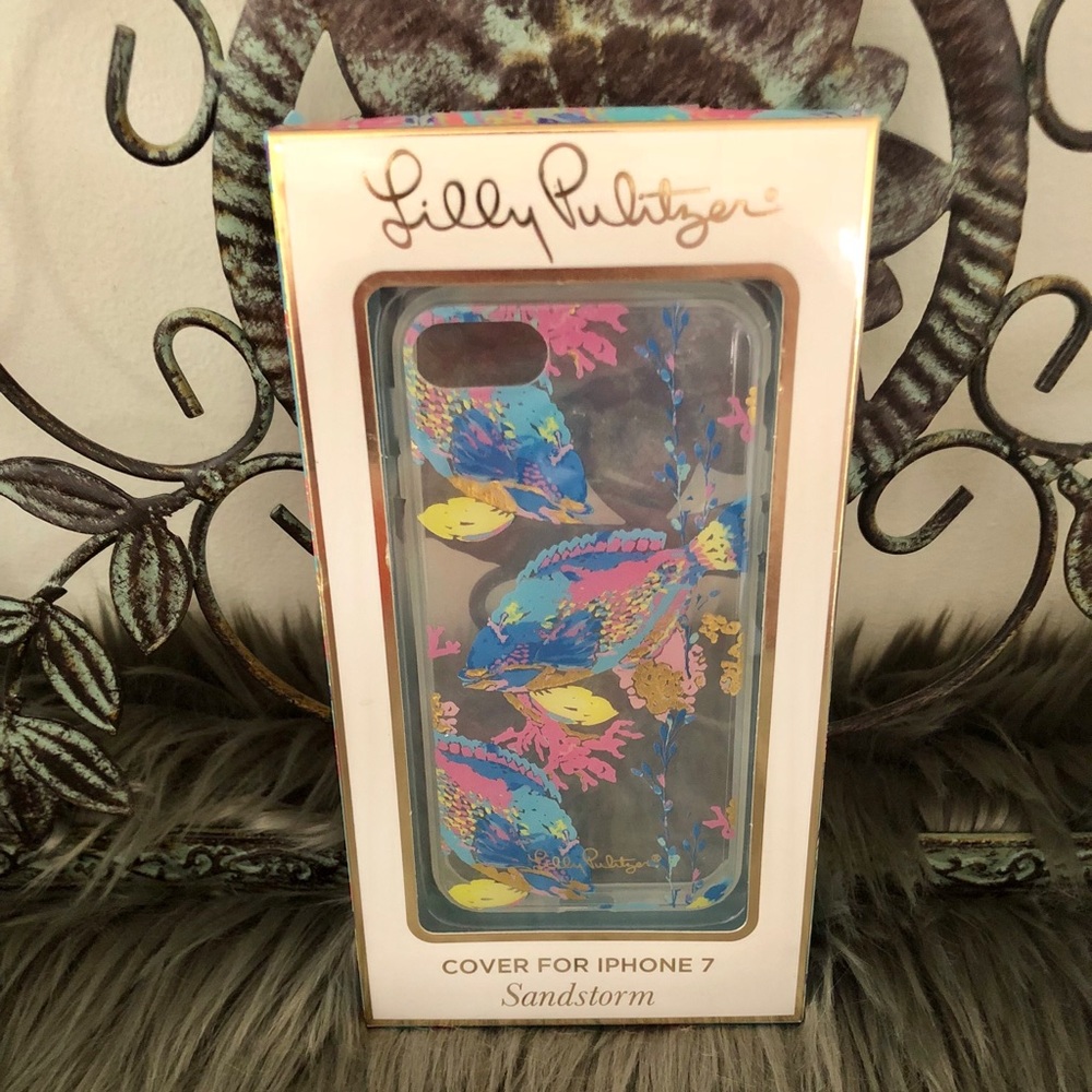 NWT Lilly Pulitzer iPhone 7 Case “Sandstorm”